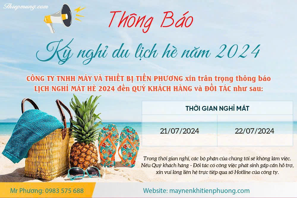 CÔNG TY TNHH MÁY VÀ THIẾT BỊ TIẾN PHƯƠNG