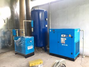 Hệ thống máy nén khí trục vít