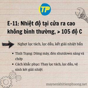 Mã Lỗi máy nén khí hitachi