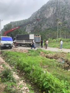 Vận chuyển Máy nén khí Bk30-10G đến công trình