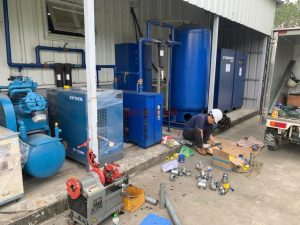 Lắp đặt máy sấy khí Epsea